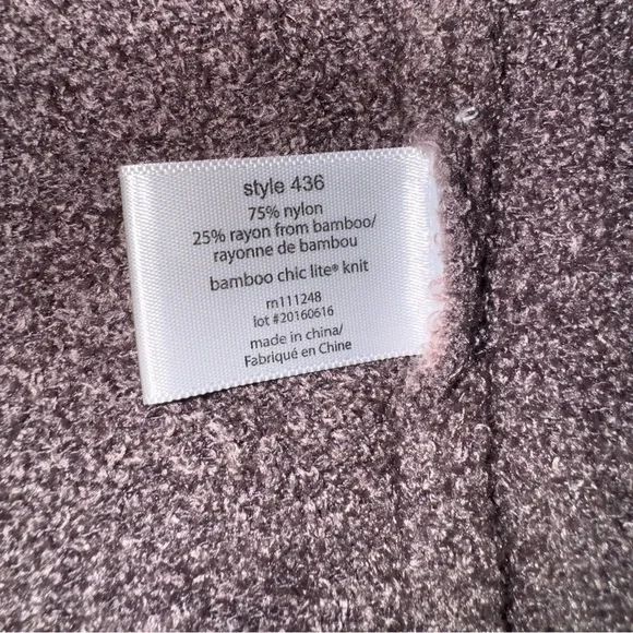 Barefoot Dreams Cozychic Lite Calypso Drape Cardigan Brown L​ soft push cozy - Picture 4 of 4